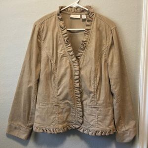 💜Chico’s khaki blazer
